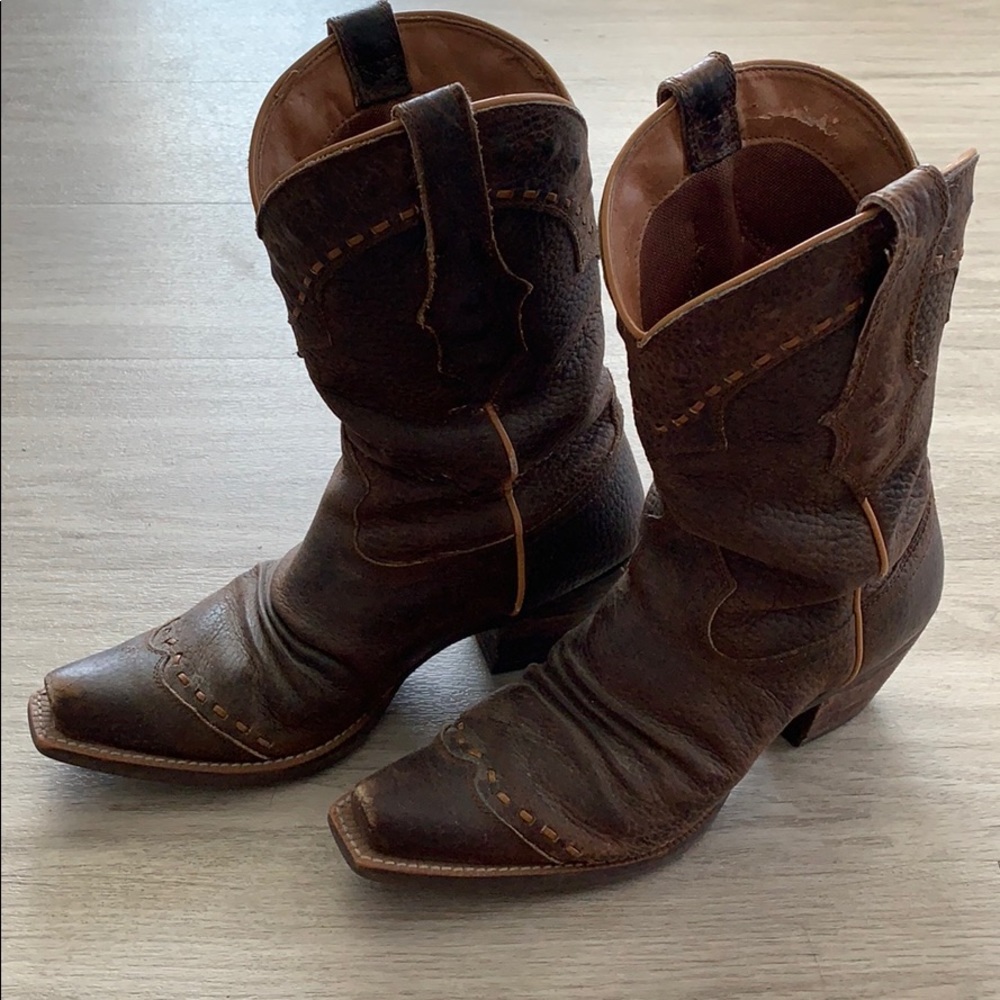 Arias Women’s Brown Dixie Cowboy Boots